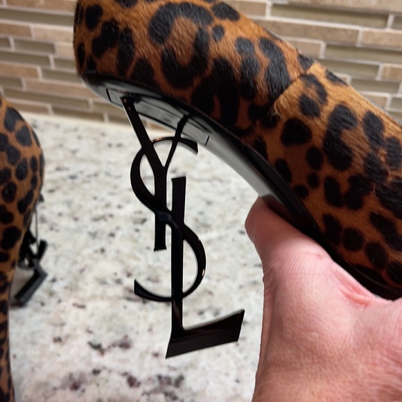 *SOLD*** Newin box YSL Opyum Pony Hair Heels Sz 39 - Picture 10 of 14